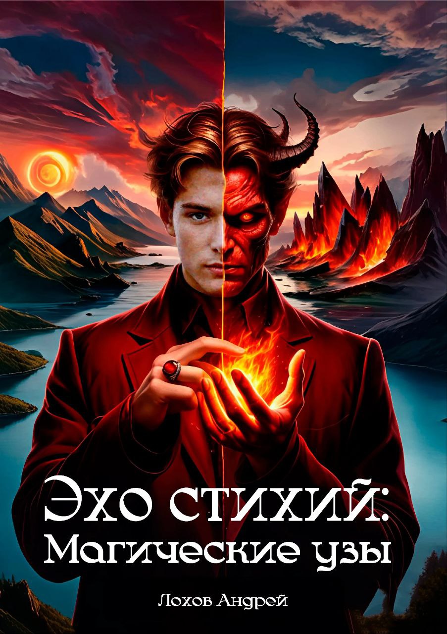 Обложка книги «Эхо стихий: Магические узы»