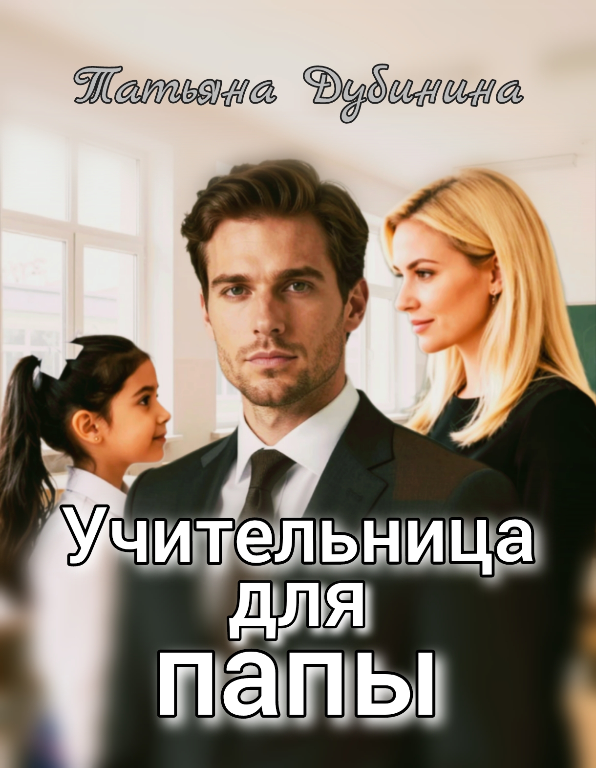Обложка книги «Учительница для папы»