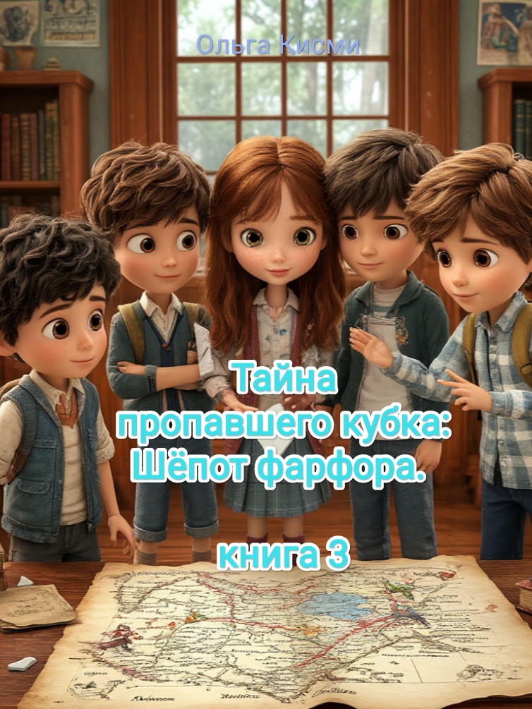 Обложка книги «Тайна пропавшего кубка: Шёпот фарфора. книга 3»