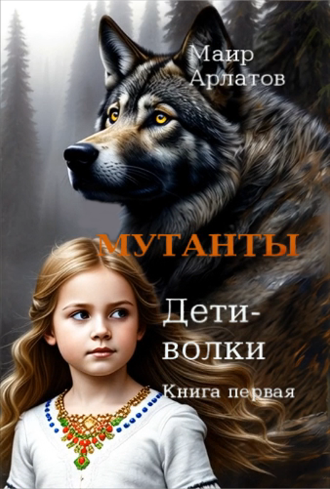 Обложка книги «Мутанты. Дети - волки (книга первая)»