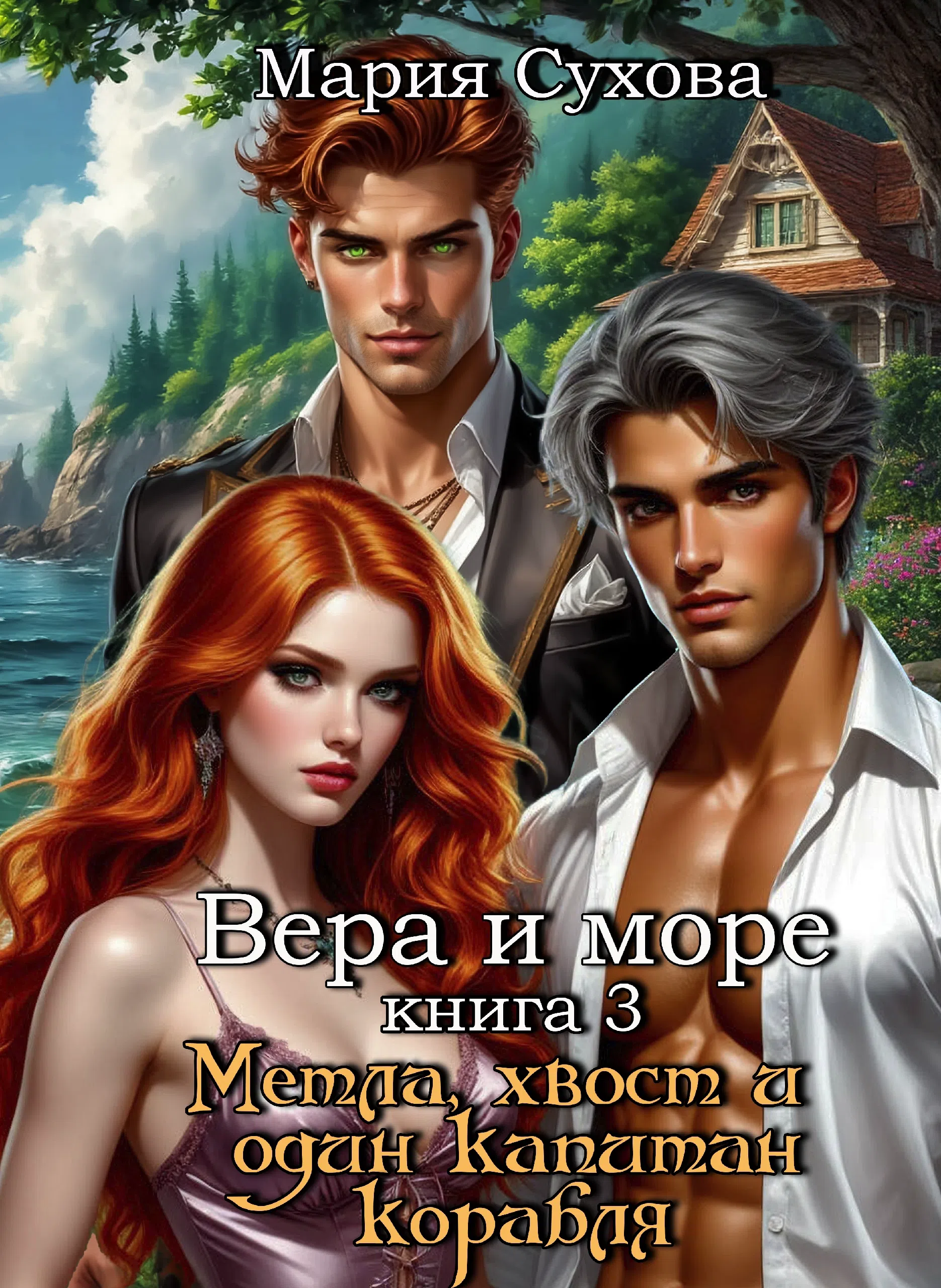 Обложка книги «Метла, хвост и один капитан корабля»