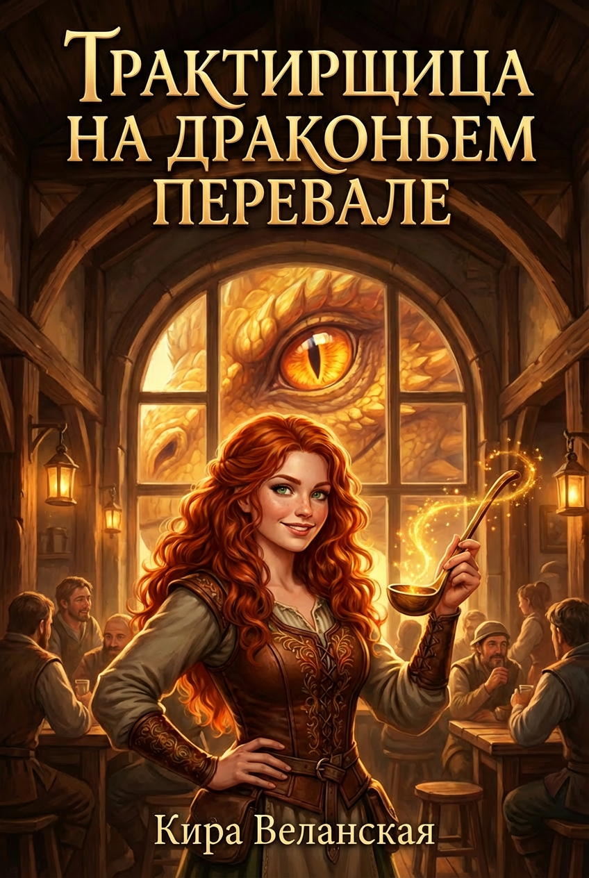 Обложка книги «Трактирщица на Драконьем Перевале»