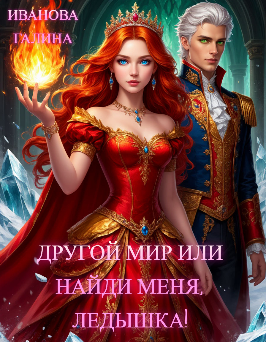 Обложка книги «✨Другой мир или найди меня, ледышка!✨»