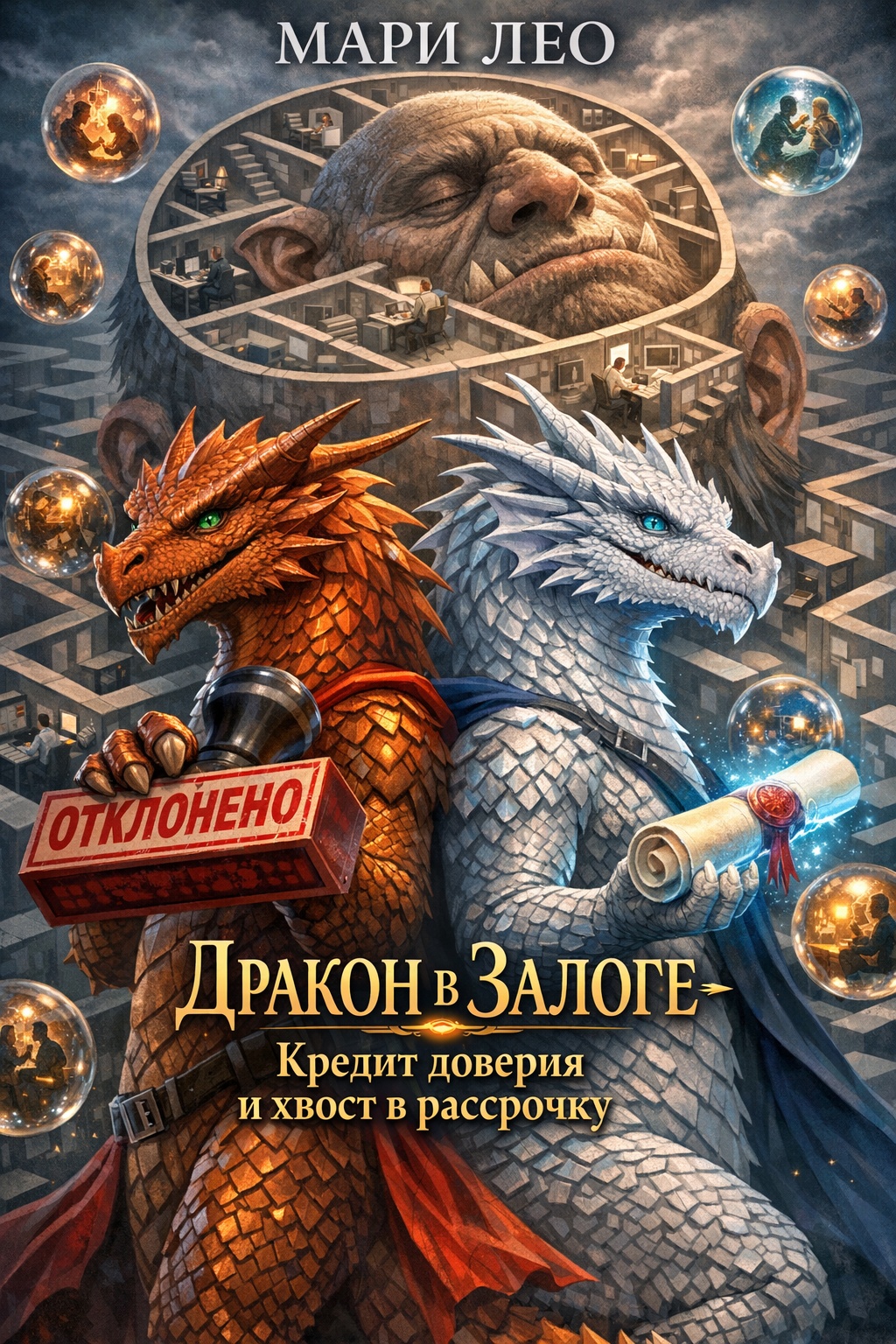 Обложка книги «ДРАКОН В ЗАЛОГЕ- Кредит доверия и хвост в рассрочку»