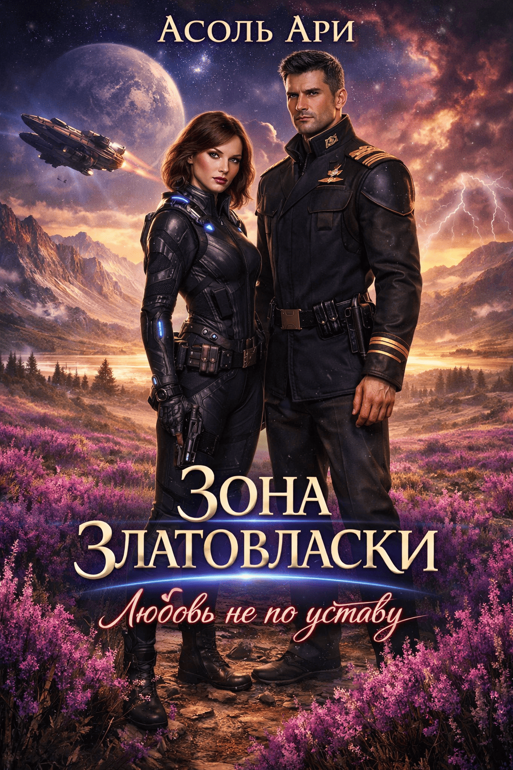 Обложка книги «Зона Златовласки. Любовь не по уставу»