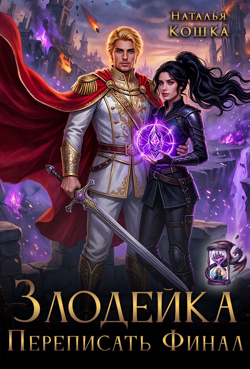 Обложка книги «Злодейка. Переписать финал»