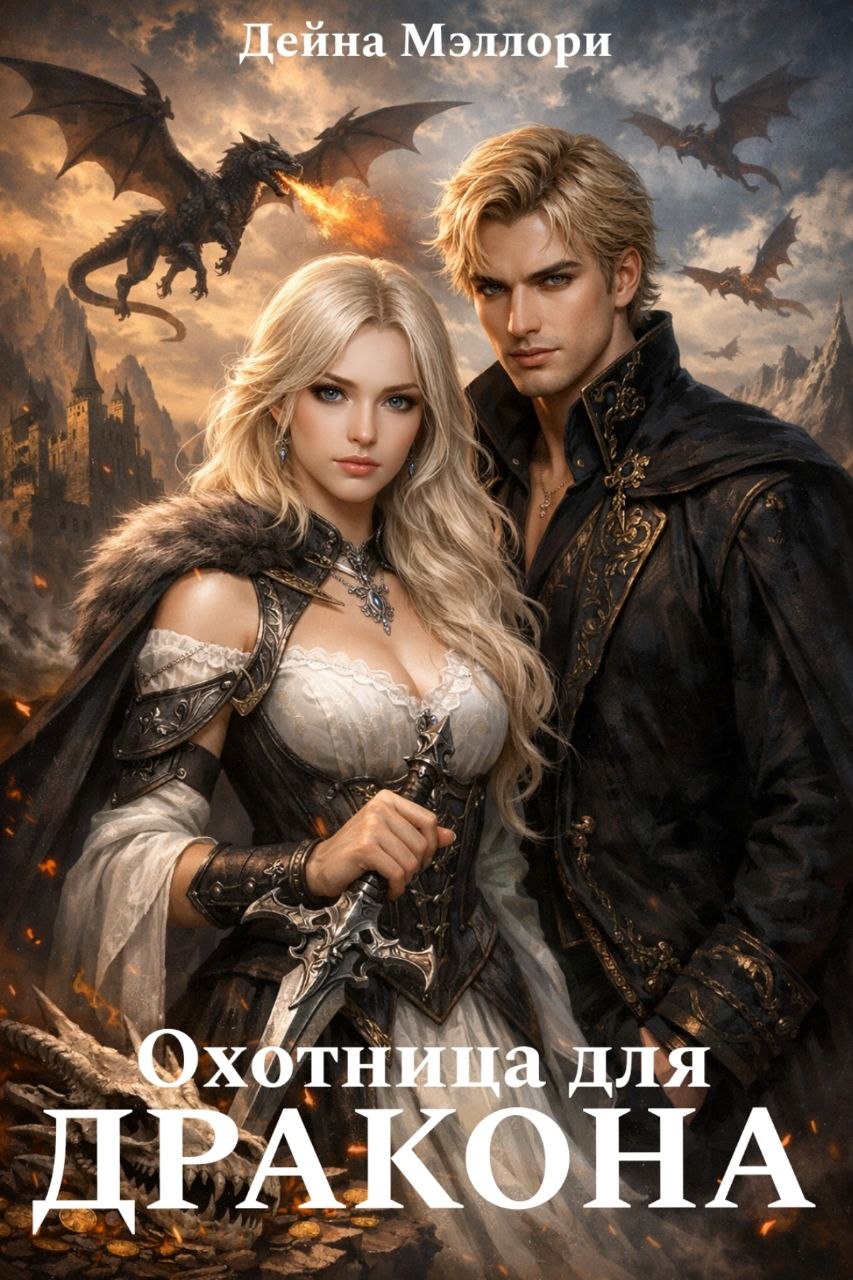Обложка книги «Охотница для дракона»