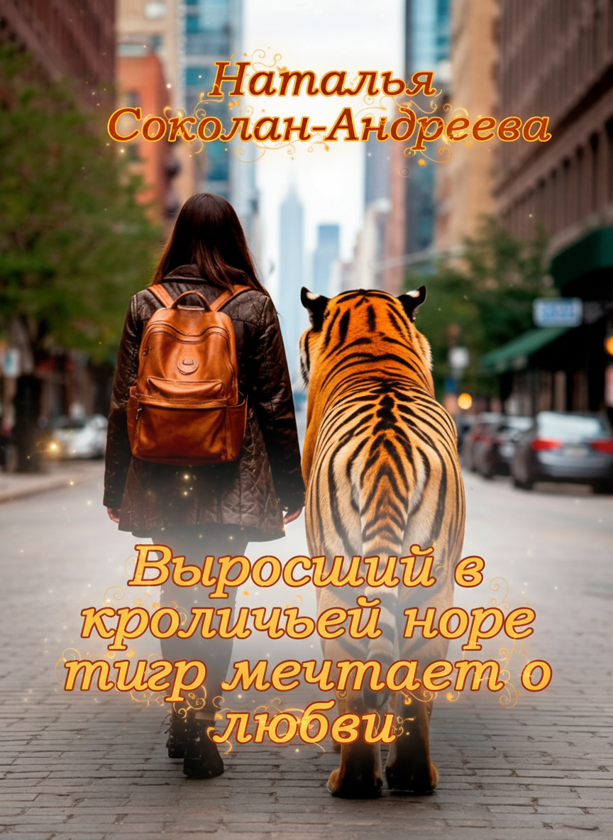 Обложка книги «Выросший в кроличьей норе тигр мечтает о любви»