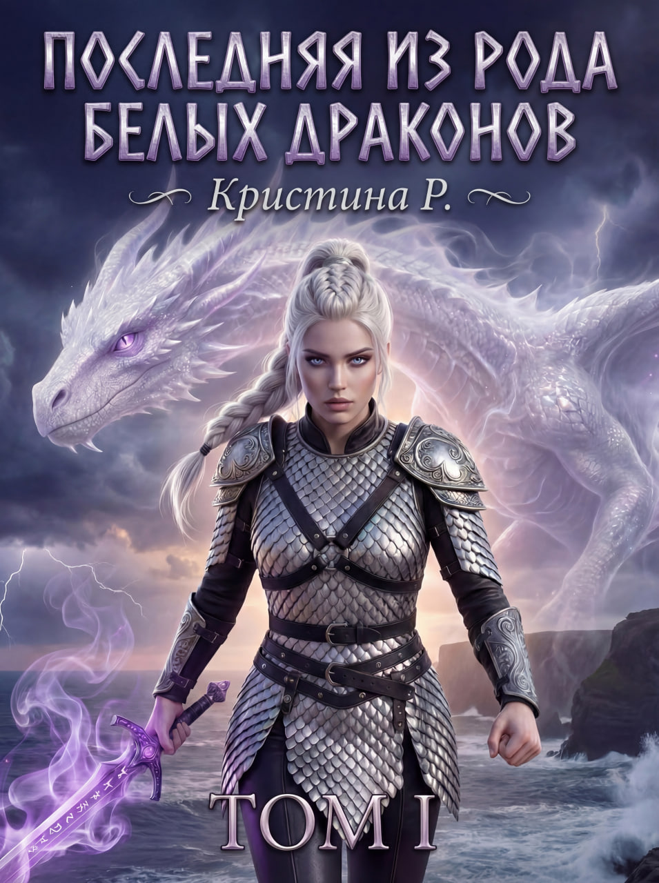 Обложка книги «Последняя из рода Белых драконов. Том 1»