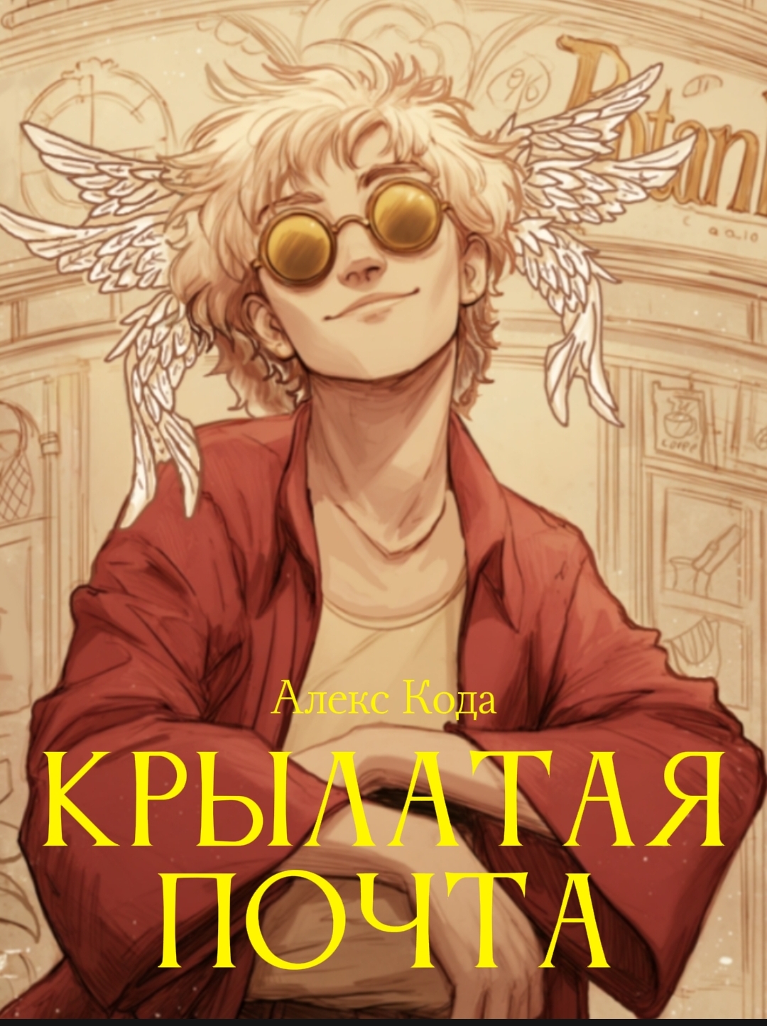 Обложка книги «Крылатая почта»