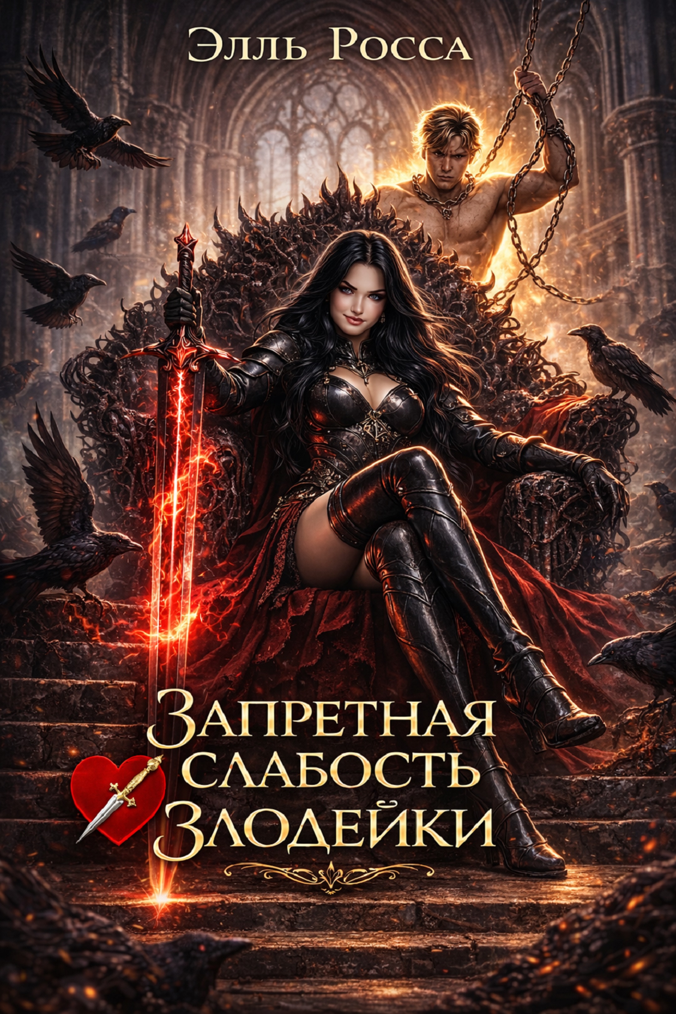 Обложка книги «Запретная слабость злодейки»