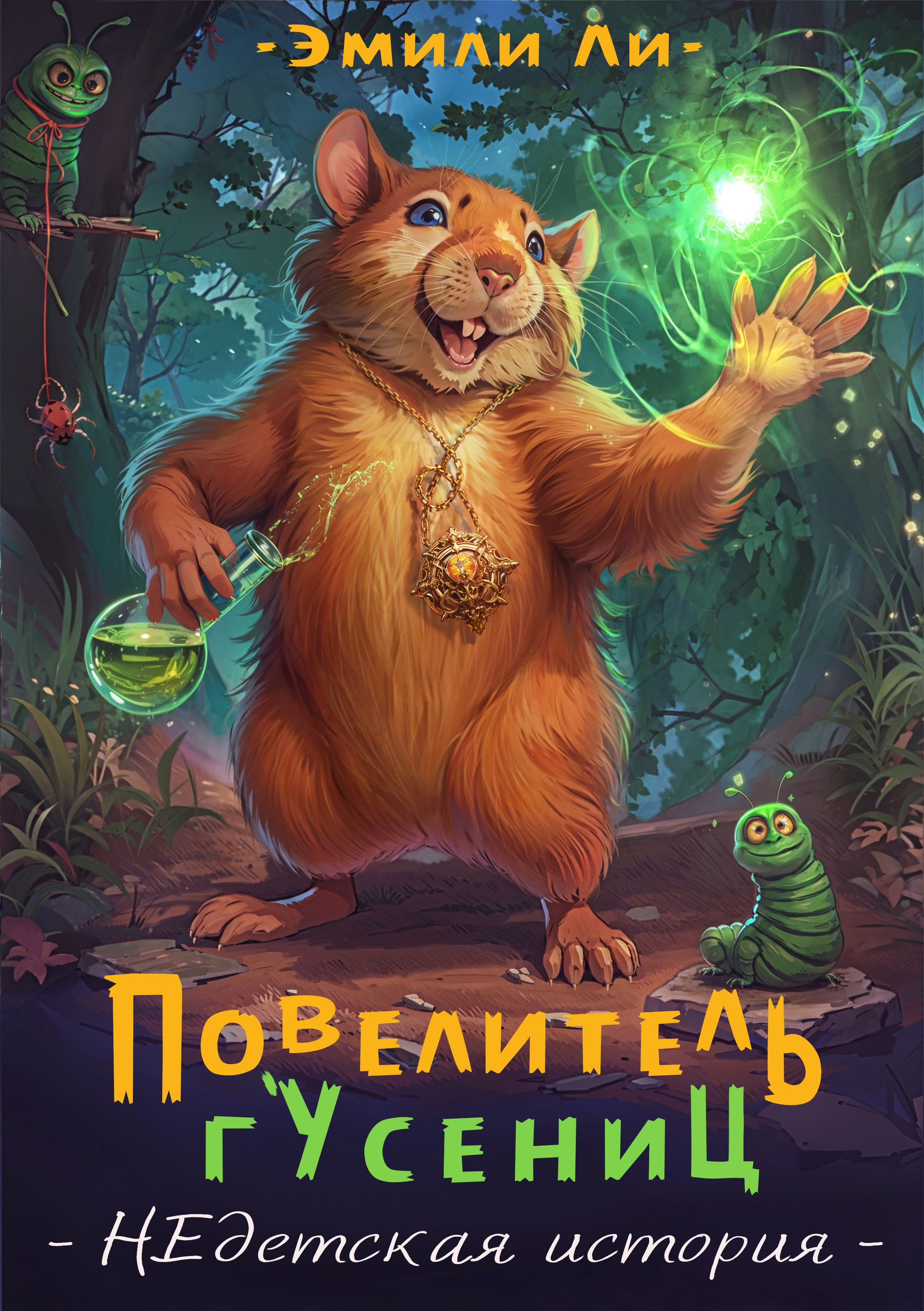 Обложка книги «Повелитель гусениц. НЕдетская история»