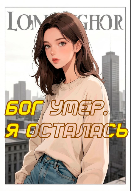 Обложка книги «Бог умер. Я осталась»