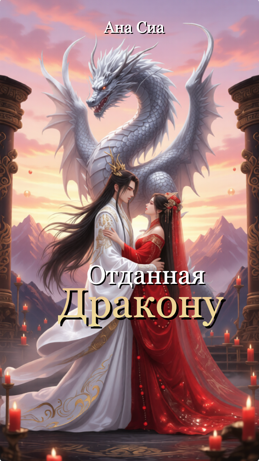 Обложка книги «Отданная дракону»