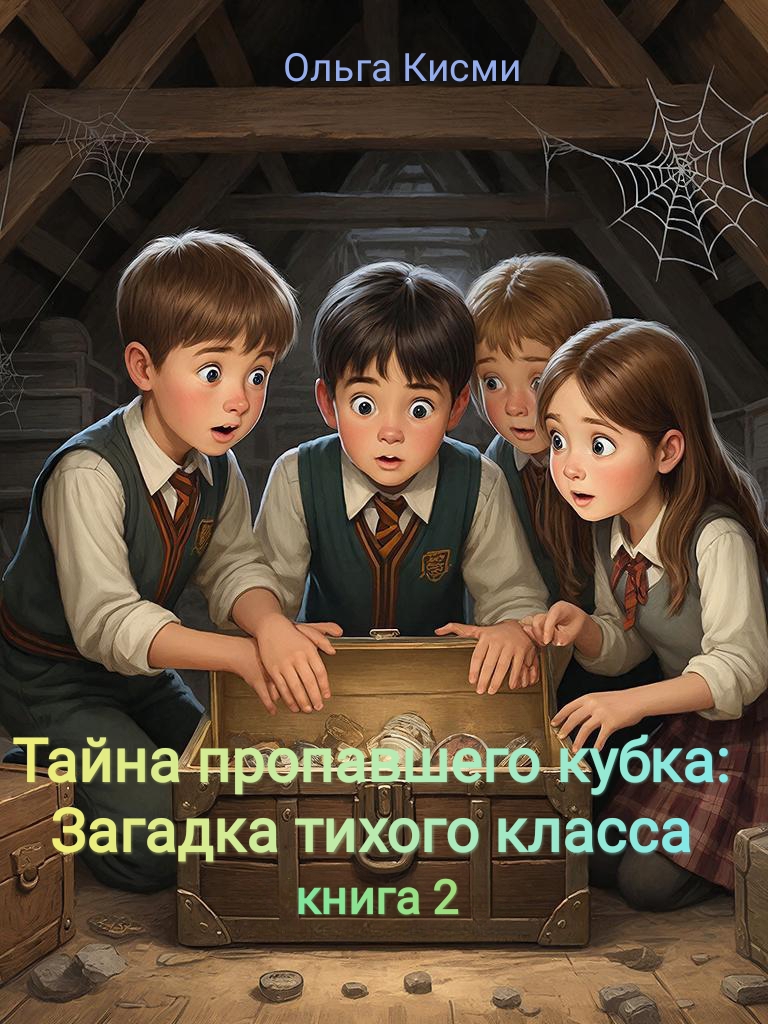 Обложка книги «Тайна пропавшего кубка:Загадка Тихого класса. книга 2»