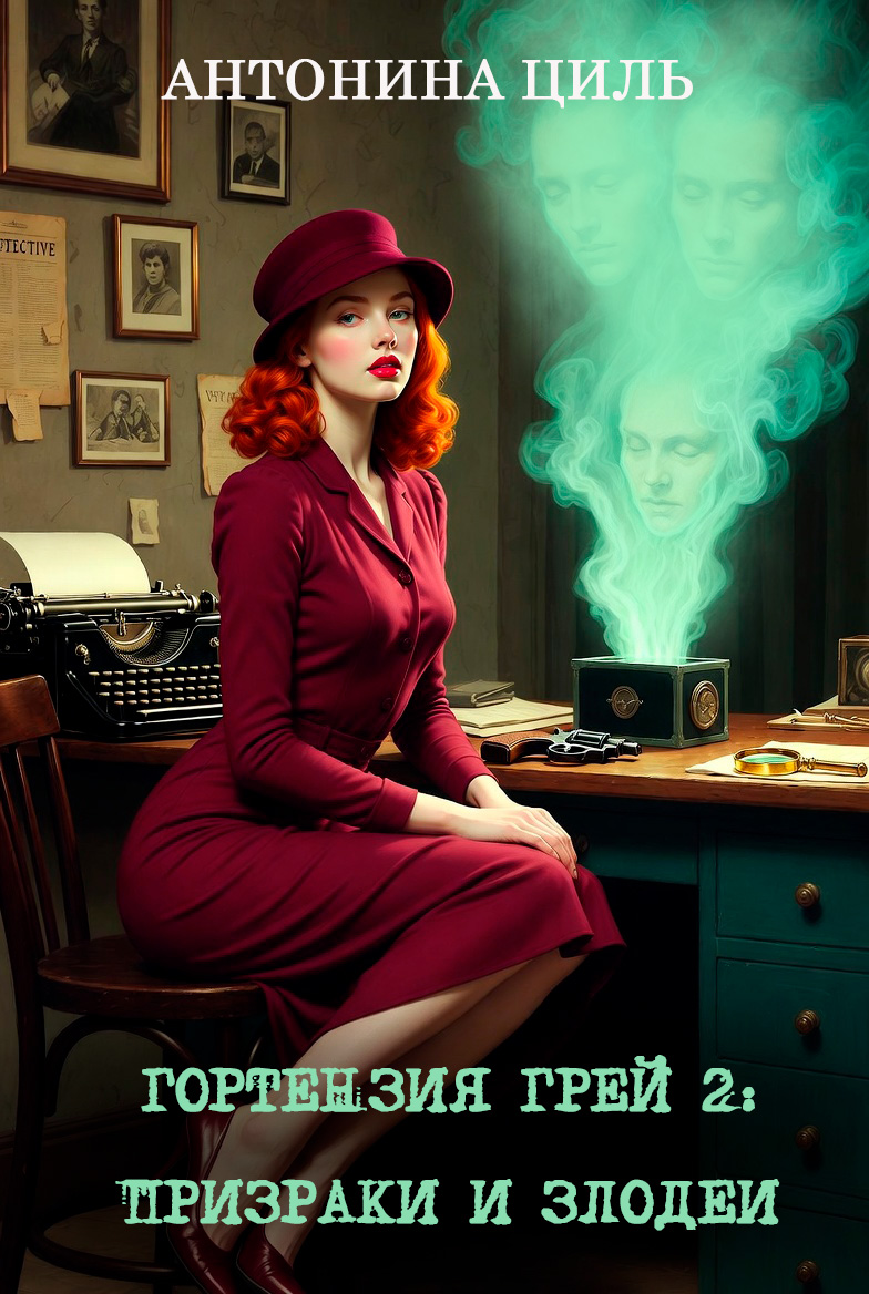 Обложка книги «Гортензия Грей 2: призраки и злодеи»