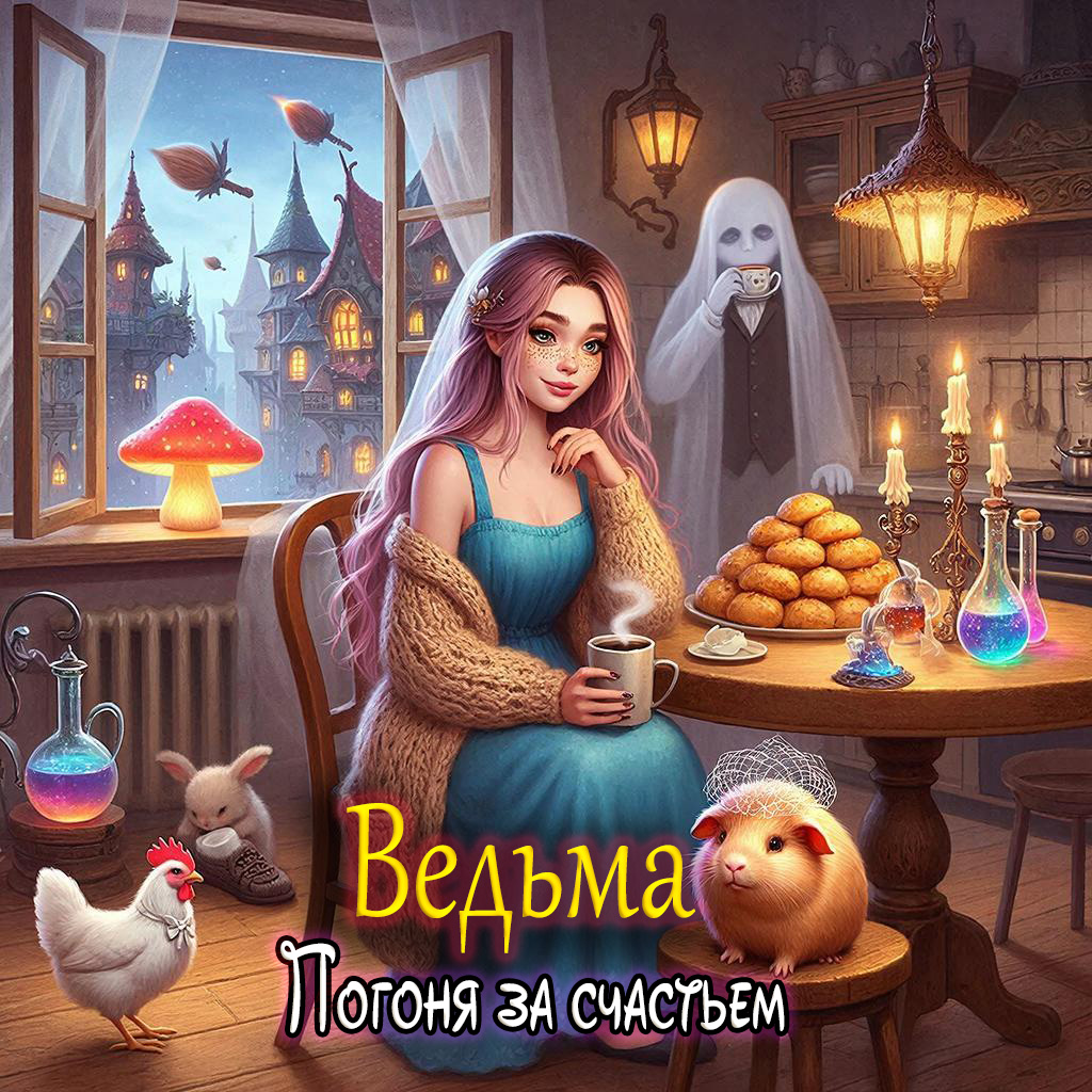 Обложка книги «Ведьма. Погоня за счастьем»