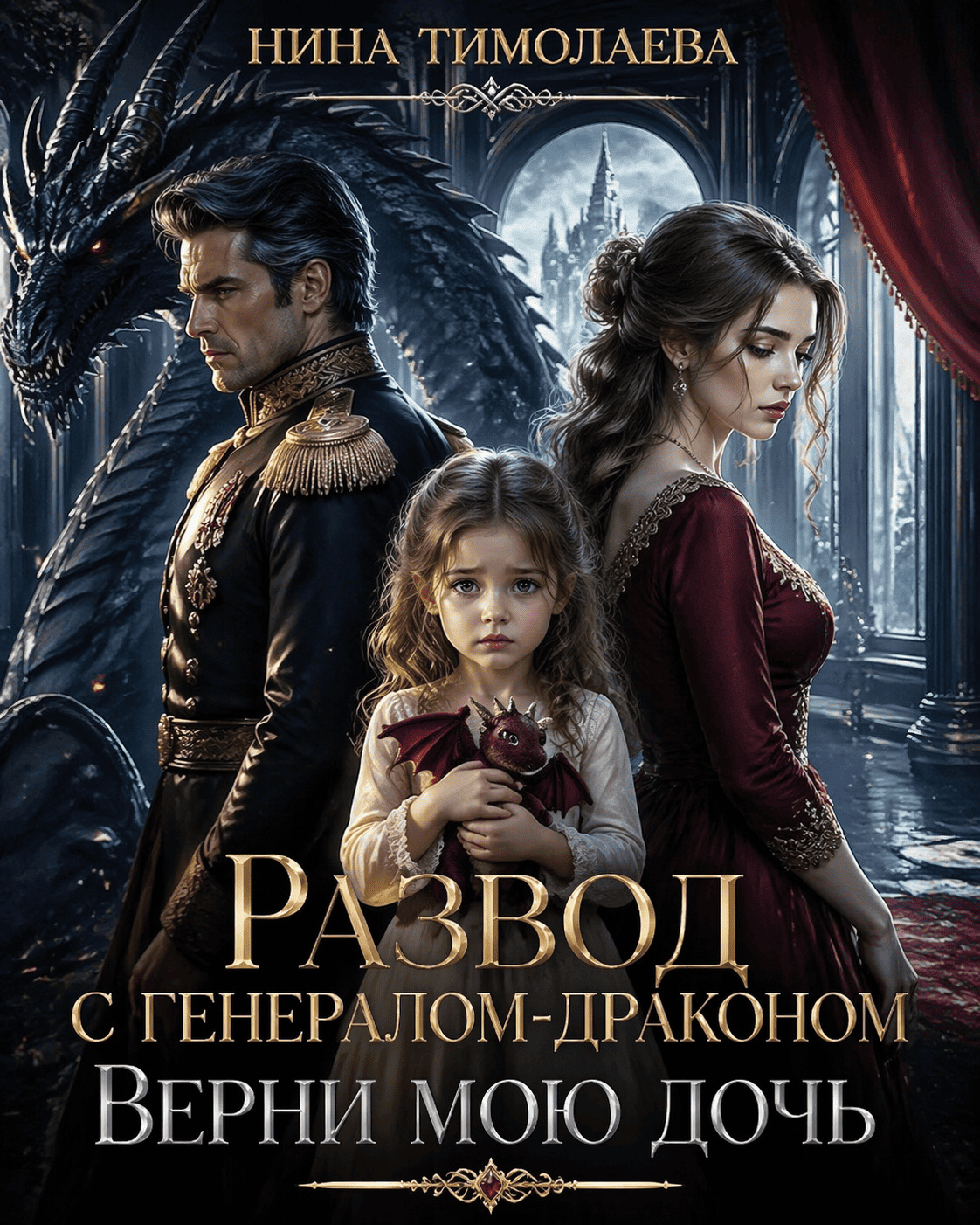 Обложка книги «Развод с генералом-драконом. Верни мою дочь»