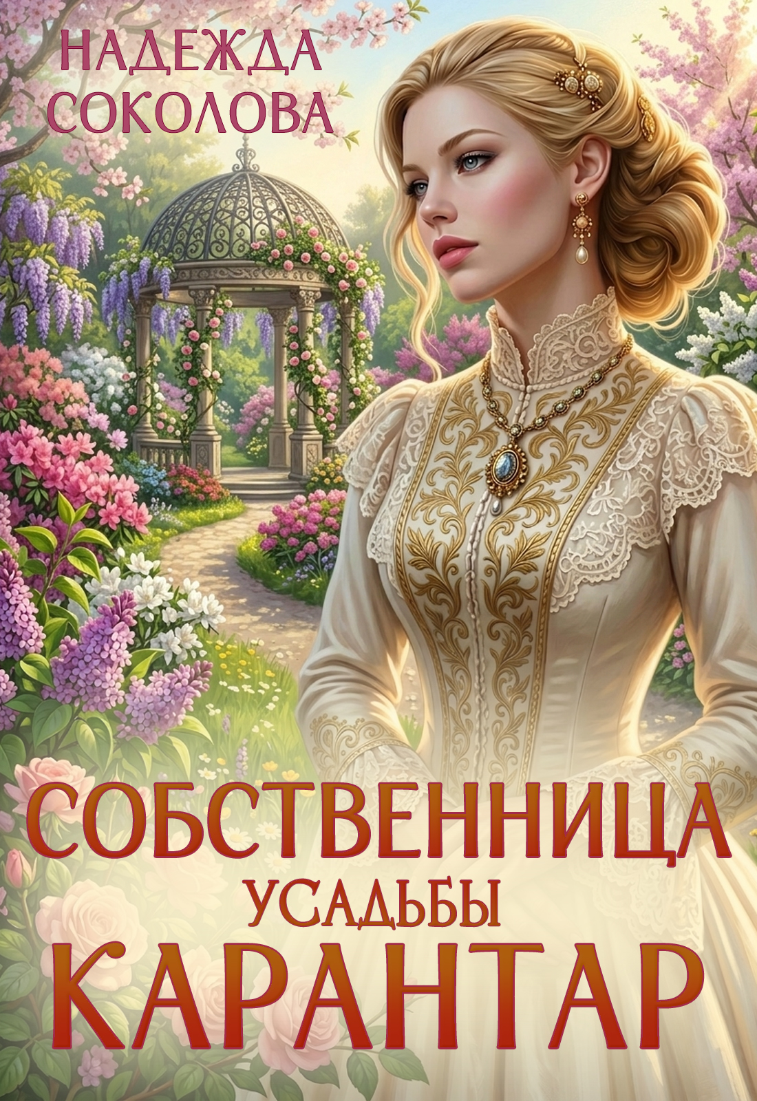 Обложка книги «Собственница усадьбы Карантар»