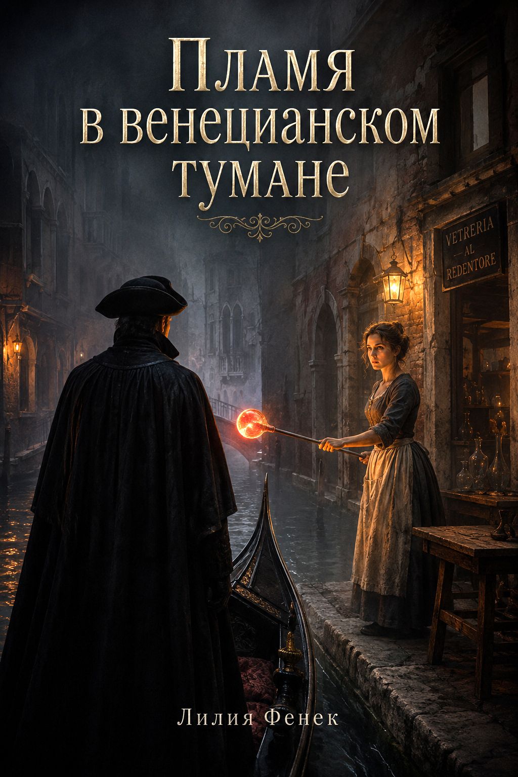 Обложка книги «Пламя в венецианском тумане»