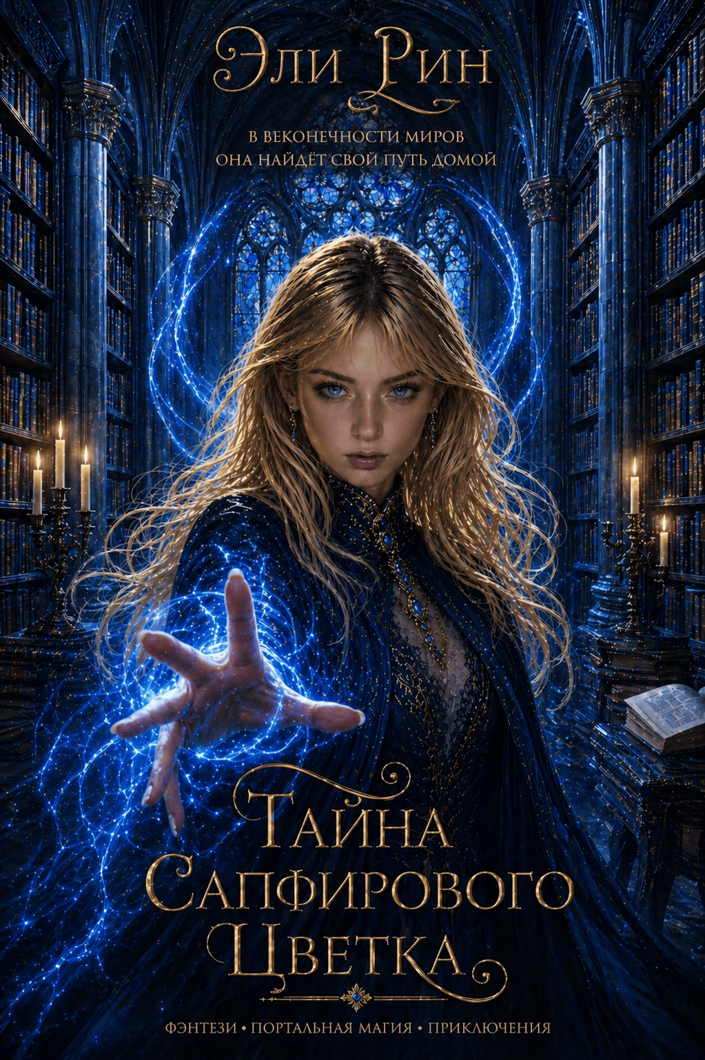 Обложка книги «Тайна сапфирового цветка»