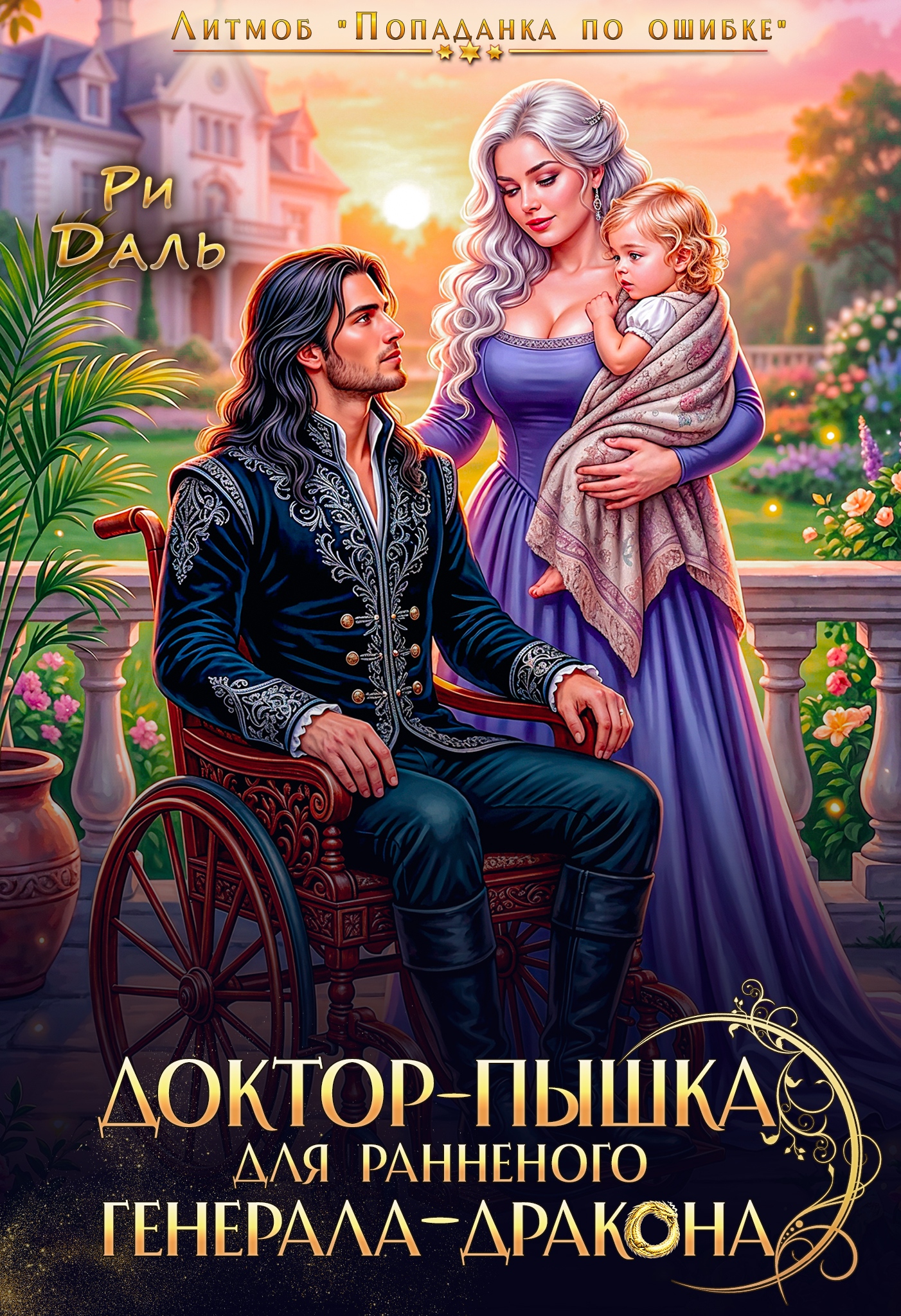 Обложка книги «Доктор-пышка для раненого генерала-дракона»