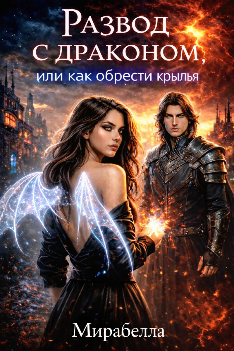 Обложка книги «Развод с драконом, или как обрести крылья»