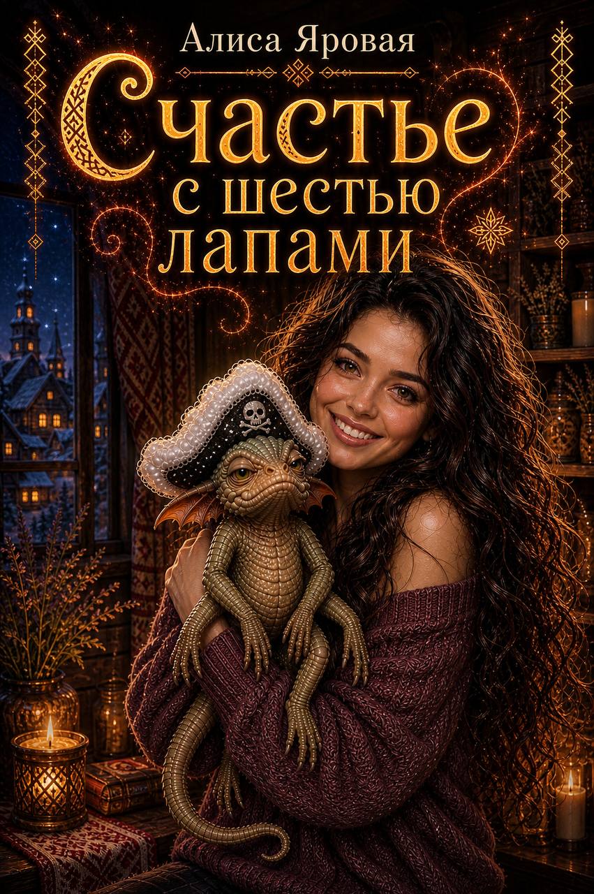 Обложка книги «Счастье с шестью лапами»