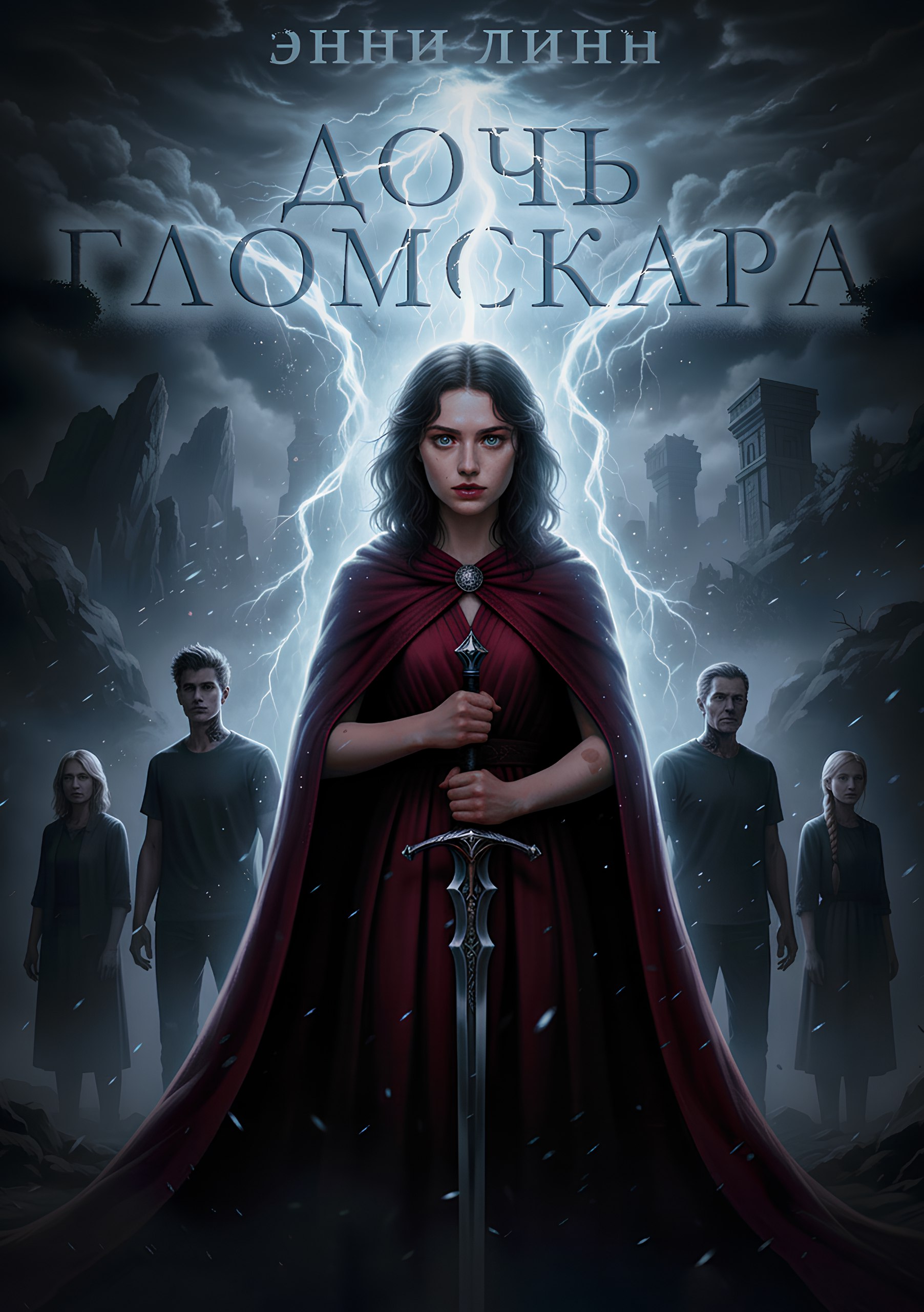 Обложка книги «Дочь Гломскара. Книга I: Пророчество»