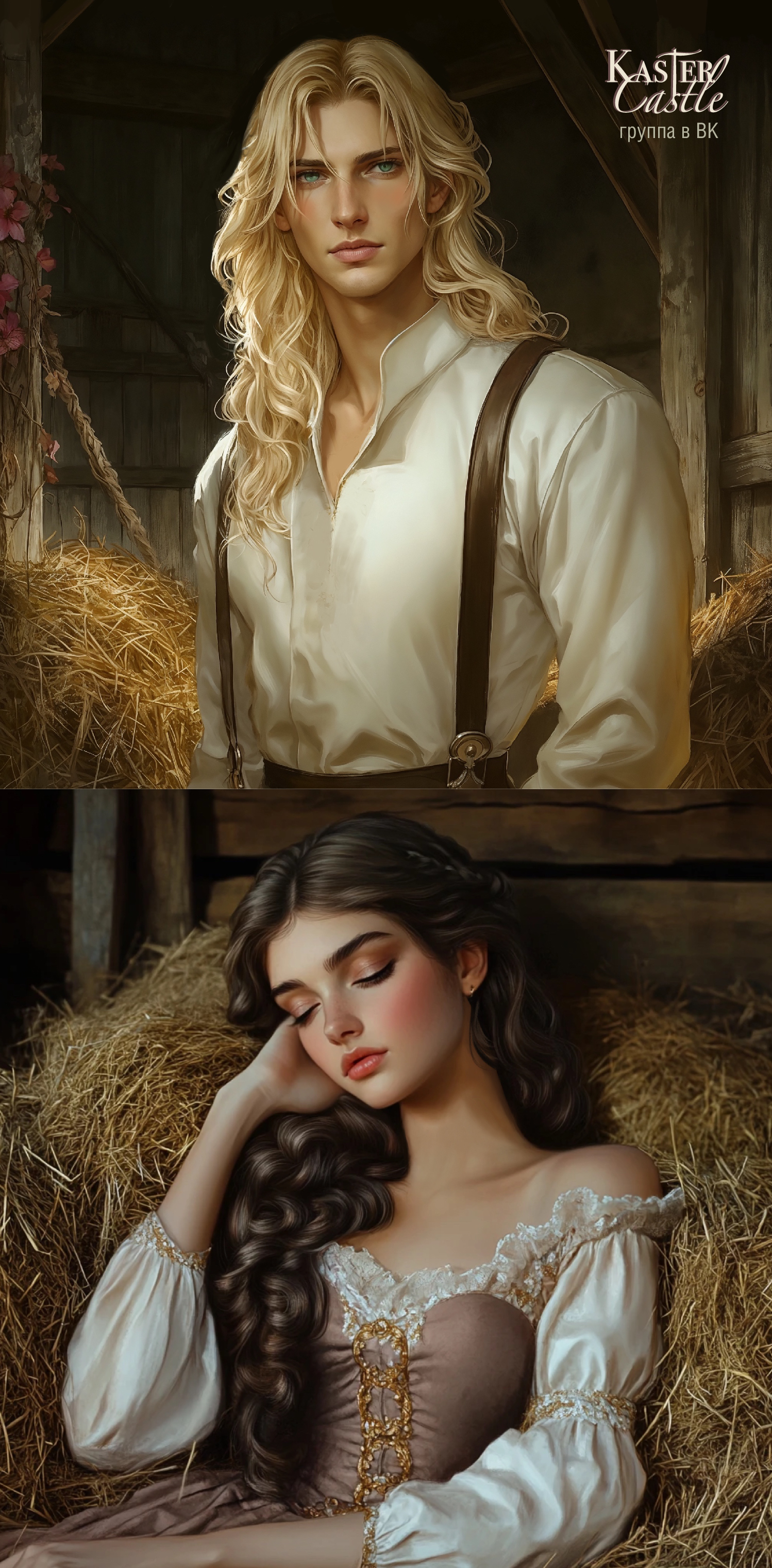 Нейтан и Гвен, спящая в сарае