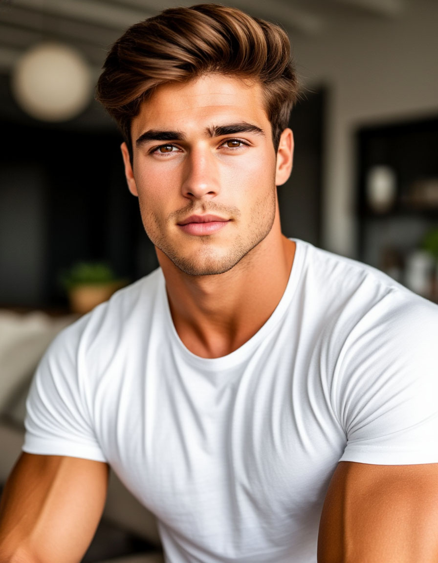 красивый парень