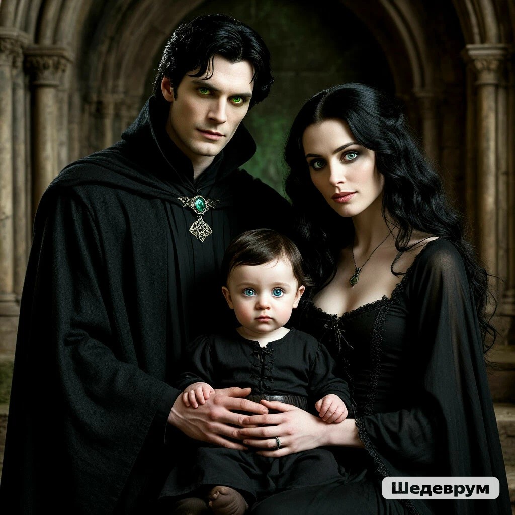 Семья, в которой Злой колдун Альберт рос до трёх лет.