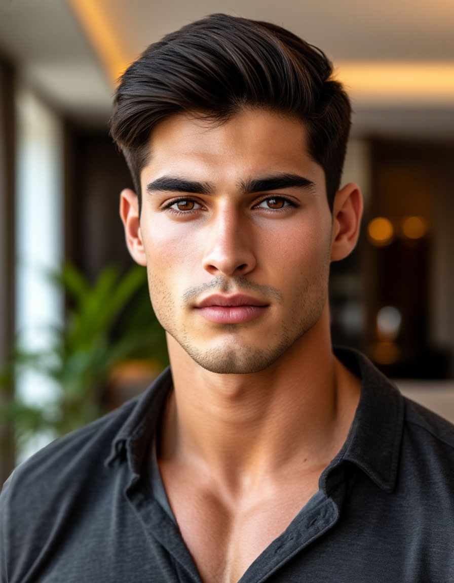 красивый парень