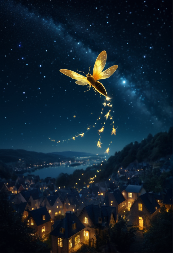 Светлячок над городом