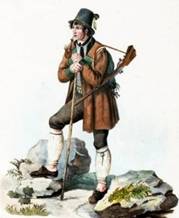Tyrolean national costumes 1835. | World4