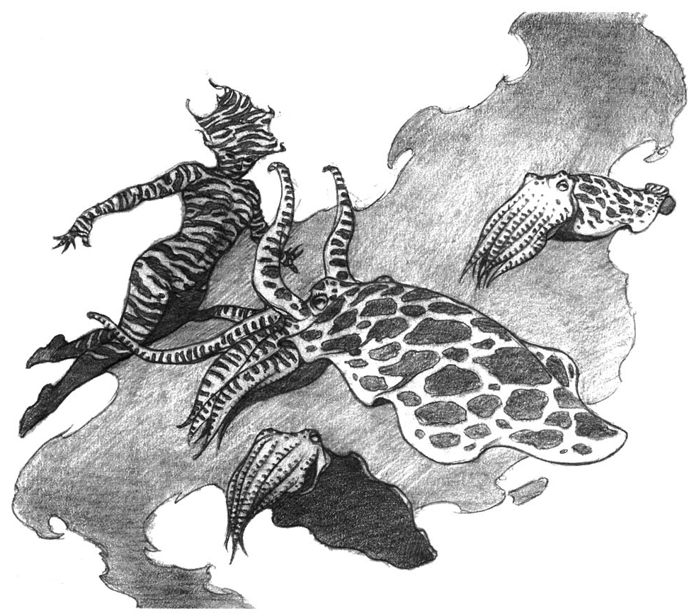 Иллюстрация Марка Шульца, по которой был написан рассказ на конкурс.