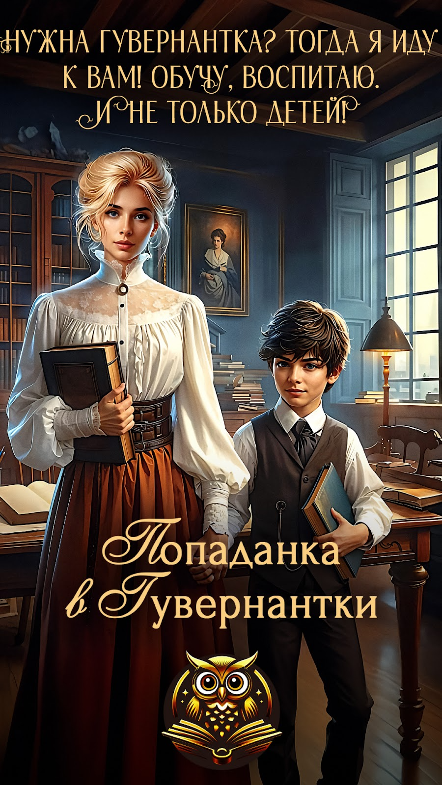 Литмоб попаданка в гувернантки!