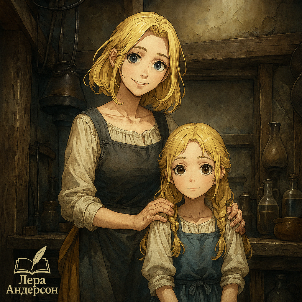 Трис с матерью в детстве