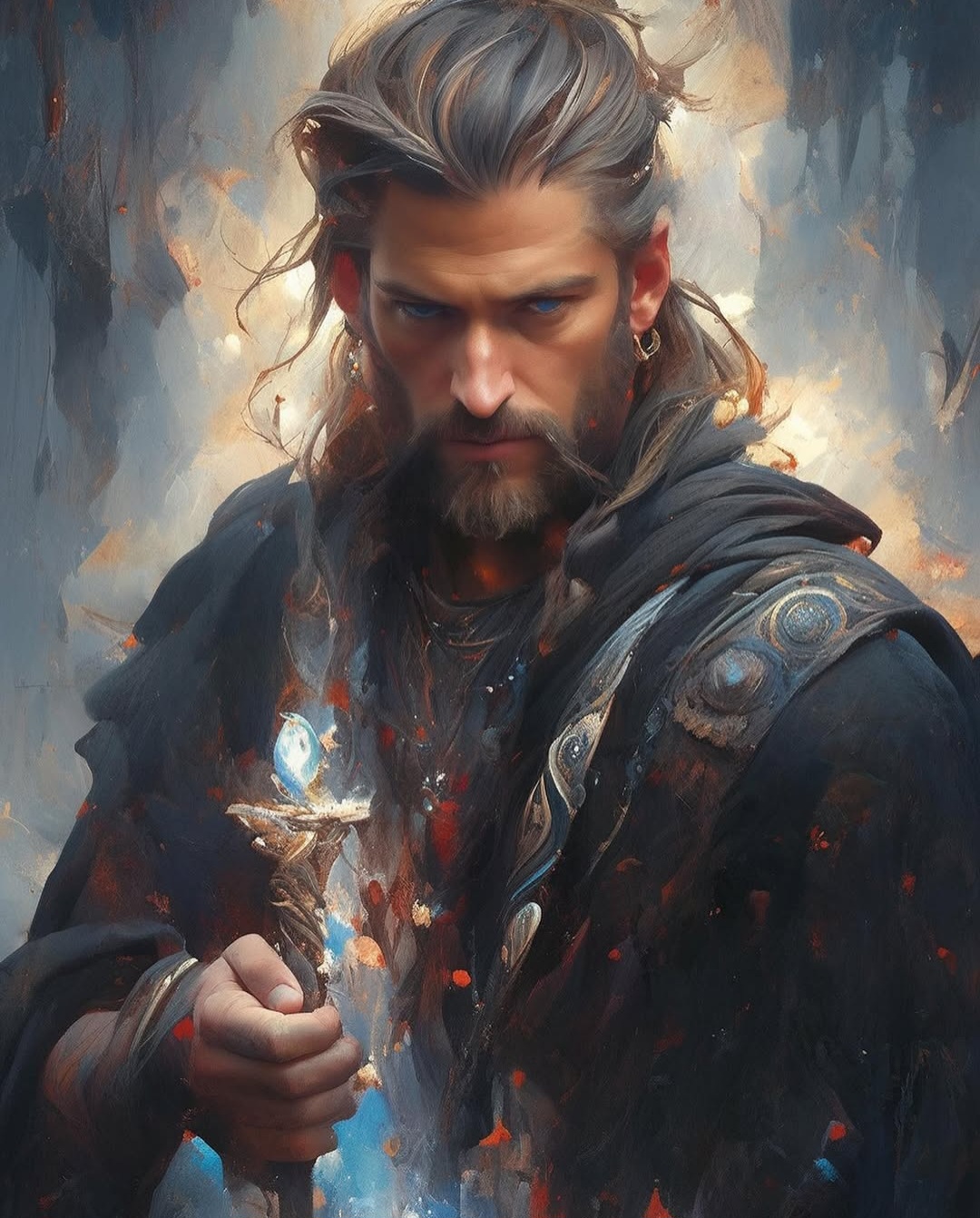 Молодой, талантливый и крайне увлеченный своим ремеслом некромант Василиск Мутный Глаз))